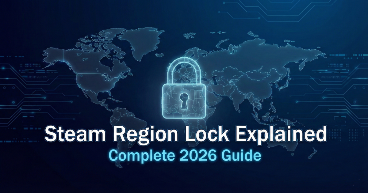 Steam Region Lock Explained (Complete 2026 Guide)